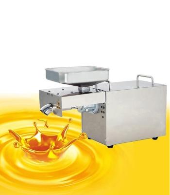 China Home Use Vegetable Seed Oil Extractor Flax Seed Oil Expeller Mini Oil Press Machine for sale