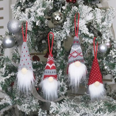 China Fashionable Exquisite Popular Home Decorations Faceless Doll Christmas Ornament Gnome Doll Hanging Pendant for sale