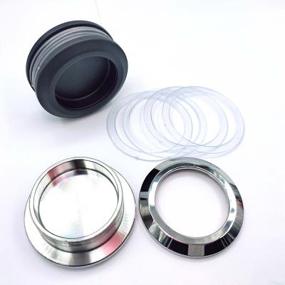 China Factory Customized Modern Bathroom Shower Room Sliding Door Glass Stainless Steel Round Flush Handle Knobs for sale