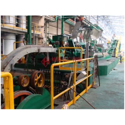 China Full Automatic Machinery Repair Shops 355KW Aluminum Alloy Hot Rolling Mill Aluminum Alloy Rod Continuous Casting And Rolling Machine for sale