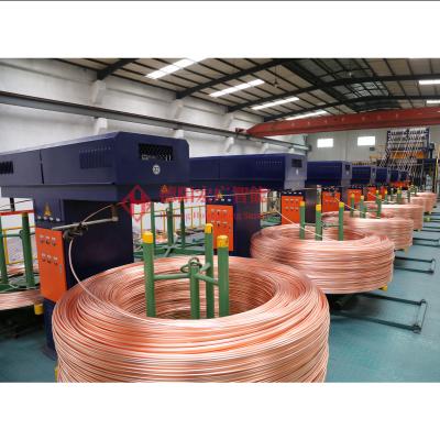 China Highly Conductive 12000 T Copper Rod Upward Oxygen Free Copper Rod Up Casting Machine Materials China Factory Directory CCM for sale