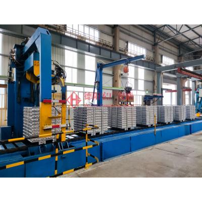 China Machinery Repair Shops Factory Supply 10t/h Aluminum Ingot Conticaster Aluminum Continuous Casting Machine CCM Plant for sale