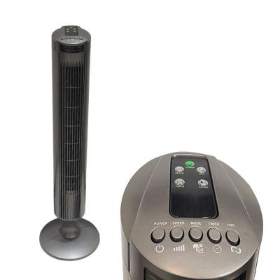 China Lowest Noise OEM ODM Indoor Electric Home Oscillating Tower Fan With Remote Control for sale