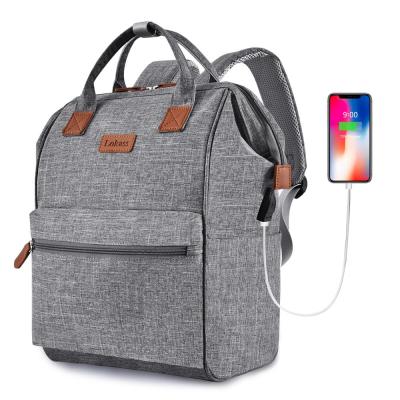 China Waterproof 15.6 Inch Laptop Backpack Anti Theft Portable Waterproof College Laptop Backpack With USB Charging for sale