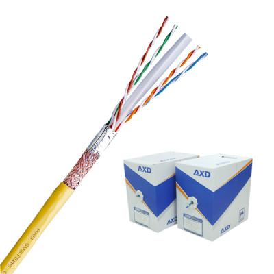 China CCA (Copper Clad Aluminum) XD-1022CCA SFTP CE Approved 4 Pair Cat6 CCA Computer Cable for sale