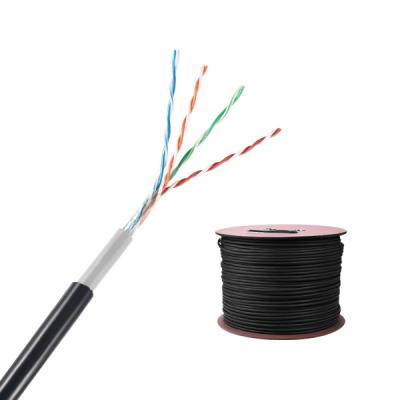 China XD-1004 CE ROHS/CPR Certificated Outdoor UTP Cat 5e LAN Cable For Outdoor Network and Computer Cat 5e Cable XD-1004 for sale