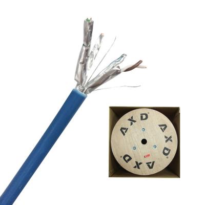 China CE ROHS / Networking / Communication AXD XD-9001B CPR Certificated Lan Cable CAT 7 SSTP 1000ft Competitive Price For Network Computer And Communication for sale