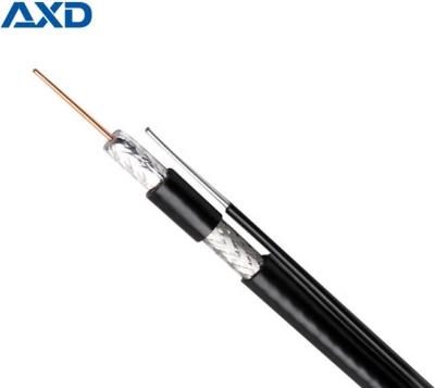 China Because/CCS Outdoor PE RG6 Coaxial Cable With Messenger Coaxial Cables for sale