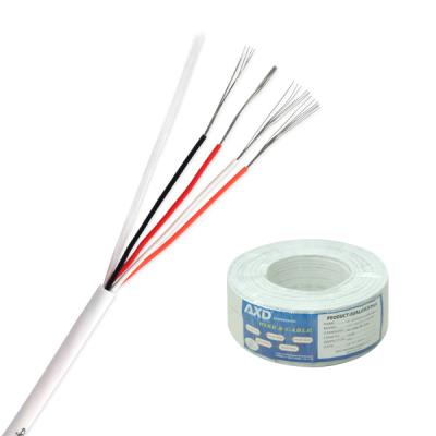 China Networking For Computer 6 Cores 0.22 Alarm Cable White Cables / 12 Cores Alarm Cable CCA Access Control System 6 Cores Cables for sale