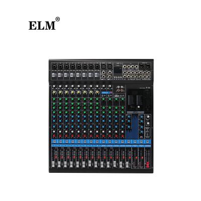 China 24 Professional 16 Bit DSP 24 Channel Portable Video Audio Equipment Mp3 Electronic Stereo DJ Mixer Stage Mp3 for sale