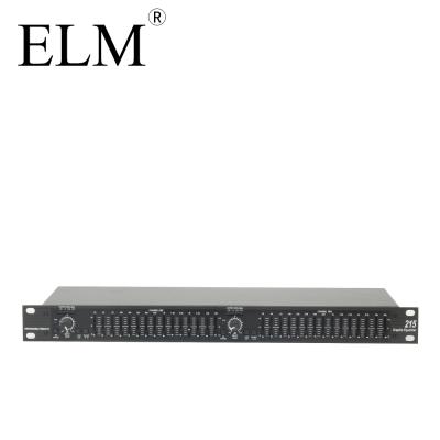 China Step Professional 15 Band Audio Stereo Graphic Equalizer for sale