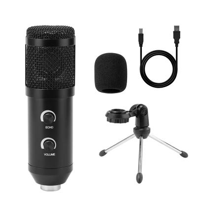 China Professional USB Microphone Tripod USB Recording Studio Microphone Set for sale