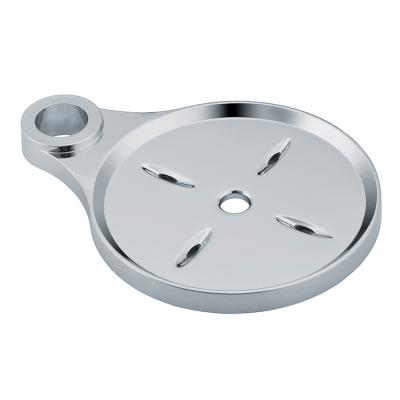 China Modern Chrome Plated Round ABS Shower Soup Dish For Shower Panel for sale