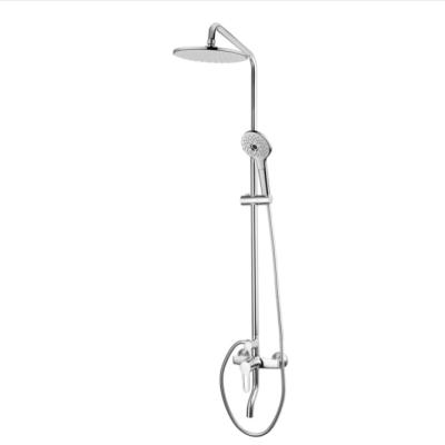 China With Slide Bar Anion Generator Function Bathroom Shower Set With Faucet for sale