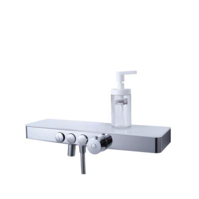 China Multi Function Granite Thermostatic Thermostatic Faucets Flat Plate Faucet For Bathroom Shower Set for sale