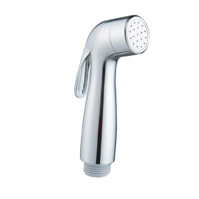 China With Plastic Needle Chrome Plating ABS Toilet Bidet Pressure Shattaf Shower Spray Gun for sale