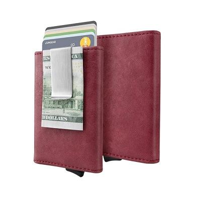 China 2021 RFID Amazon Success Brand Pop Up Wallet For Men for sale