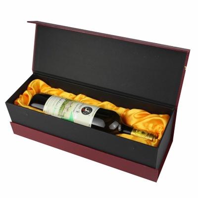 China OEM&ODM Recyclable Custom Magnetic Narrow Cardboard Wine Packaging Wine Gift Box Customized Box for sale