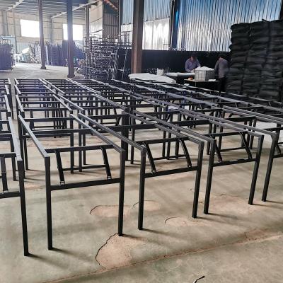 China Factory Wholesale Modern Metal Desk Legs Simple Metal Dining Table Bench Legs Durable Feast Table Legs For Sale for sale