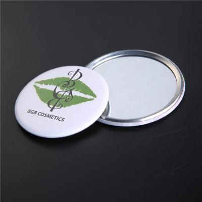 China China Manufacturer Wholesale Double Sided Mini Mirror Custom Logo Mini Pocket Mirror for sale