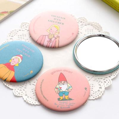 China Hot Selling Custom Small Mirror Custom Makeup Small Pocket High Quality Mirror for sale