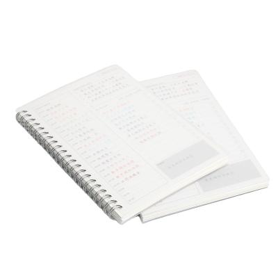 China Factory Size Spiral Notebook Diary Binding Journal Wire Coil Spiral Printing Direct Custom Notebook For Student for sale