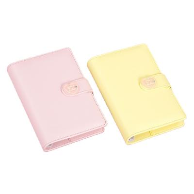 China Wholesale 2022 A5 Notebook, Loose Leaf PU Binder Agenda Planner Limit Leather Notebook with 6 Ring Binder for sale