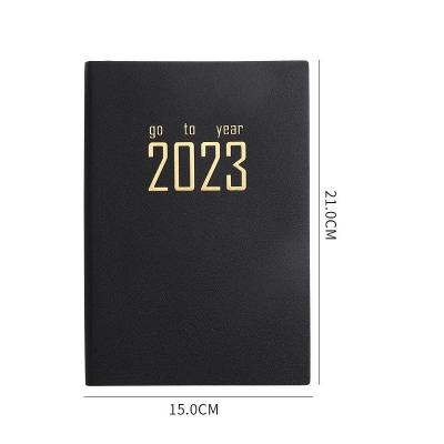 China Hotsale Softcover Printed Logo Customized 2023 Wholesale Softcover A5 Journal Planner Notebook for sale