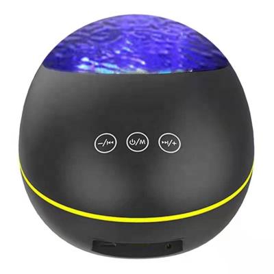 China Modern Music Voice Star Sky Ocean Ceiling Night Light Color Speaker Changing Skylight Projector for Kids for sale