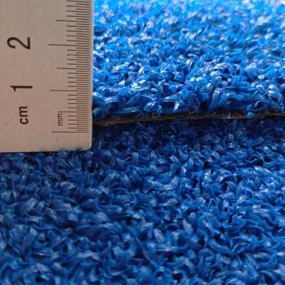 China Sport Padel Tennis Grass Turf Blue Green Artificial Grass for sale