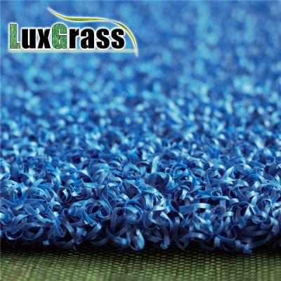 China Multisports Court Indoor Gym Blue Color Gymnasium Turf Artificial Stiff Spike Spike Floor Mat for sale