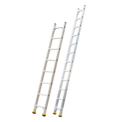 China Folding Ladders Aluminum Single Straight Reasonable Price Ladder for sale