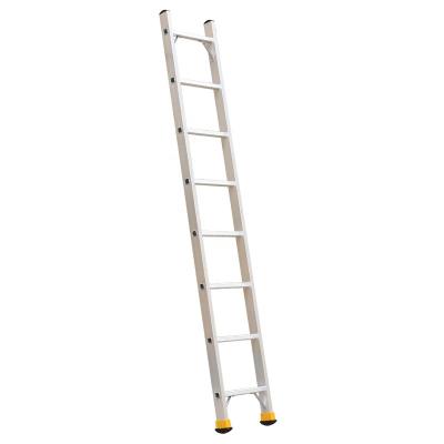 China Folding Ladders portable aluminum 8 feet single rung pole ladder sizes for sale