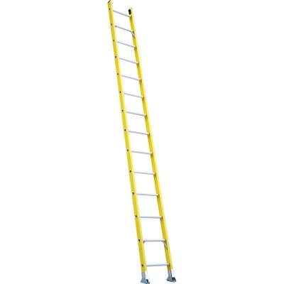 China Folding Ladders Wholesale type IAA 4.8m insulating fiberglass ladder step stair for sale