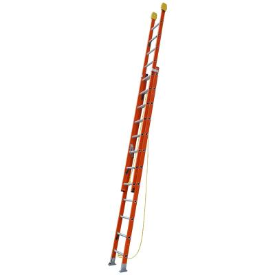 China Folding Ladders 9.6m cheap price foldable telescopic fiberglass ladder for sale