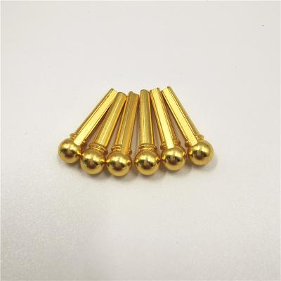 China Wholesale Steel-String Acoustic Guitar Instrument Metal Part Acoustic Guitar Bridge Pins for sale