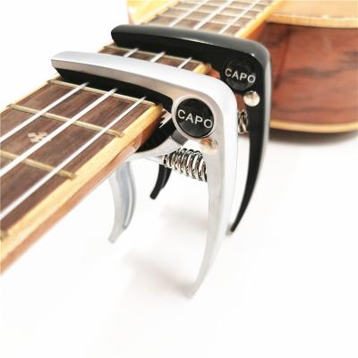 China High Quality Zinc Alloy Guitar Accessories Acoustic Guitar Capo Electric Tuner for sale