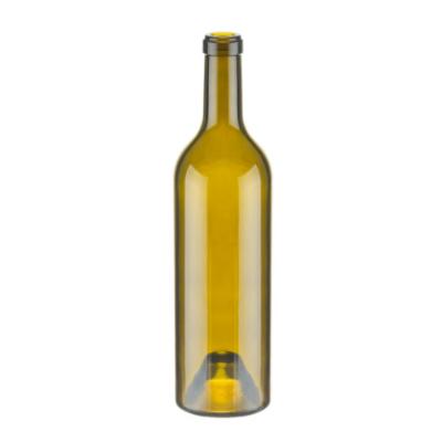 China Wholesale Burgundy Empty Shape Wholesale Green Clear Wine Glass Wine Bottle 187ml 375ml 500ml 750ml 1000ml for sale