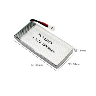 China Toys 903465 High Discharge Drone Battery 3.7v 1800mah 25C For Drone / UAV for sale