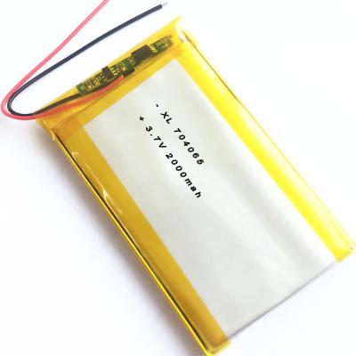 China Toys factory stock polymer lithium battery 3.7v 1800 rechargeable mobile phone 2000mah battery for sale