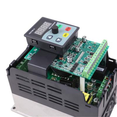 China 3kw 3phase 220v dc ac single phase mppt solar vfd pump drive inverter for irrigation 150 115 150 mm for sale