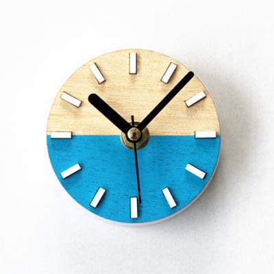 China Antique Stereo Creative Fridge Magnet Fashion Clock Style Magnetic Wall Clock for sale