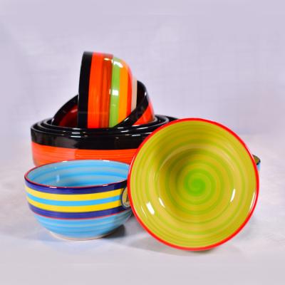 China Viable cheap price Japanese ceramic bowl set rice bowl set ceramic for hotel restaurant factory sale ceramic bowls for sale