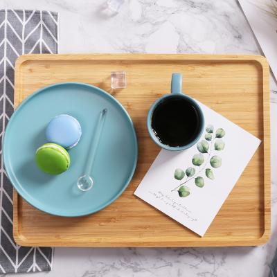 China Eco-friendly Beech Cheap Bamboo Walnut Price Wooden Tray, Factory Supply High Quality Trays and Serving Items, Round Square Wooden Tray for sale