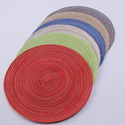 China Viable All Size Cotton Table Pads Available, Multicolor Choice Hand & Woven Place Mats, Dinner Table Decoration Place Mats for sale