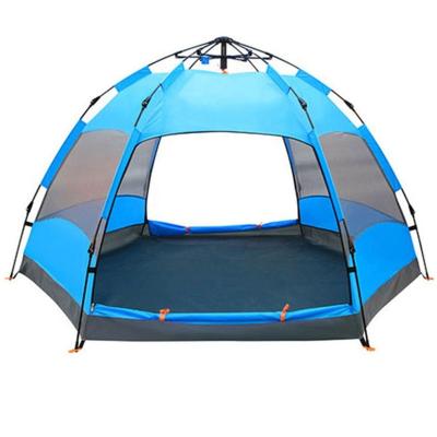 China Camouflage/Field Game Outdoor Automatic Waterproof Large 3-4 Persons Camping Tent for sale