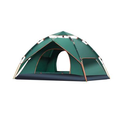 China Diagonal Bracing Type Outdoor Automatic Waterproof camper Large 3-4 Persons Camping Tents for events for sale