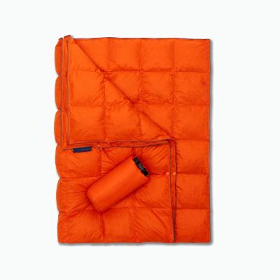 China Envelope Type High Quality moisture-proof camping blanket Double People Winter Outdoor Camping  Warm Blanket Down Mat for sale