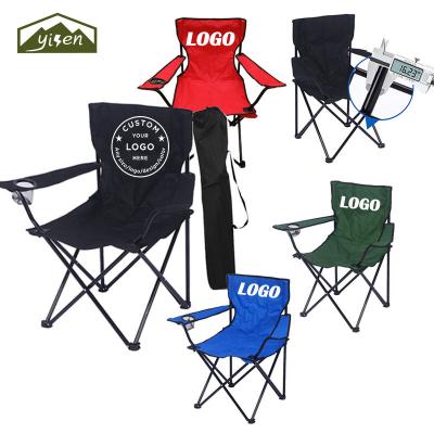 China Modern Custom Design Logo Printed Outdoor Beach Chair Portable Backpack Chair Fishing Hiking Folding Foldable Camping Chair for sale