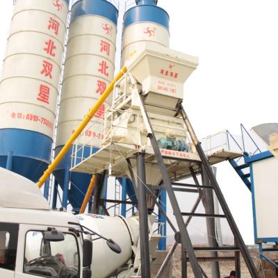 China Construction worksÂ   HZS50 ready mix concrete batch plant for sale